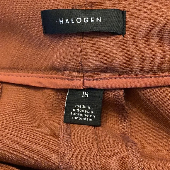 Women’s halogen dark rust coloured pant - Picture 7 of 8